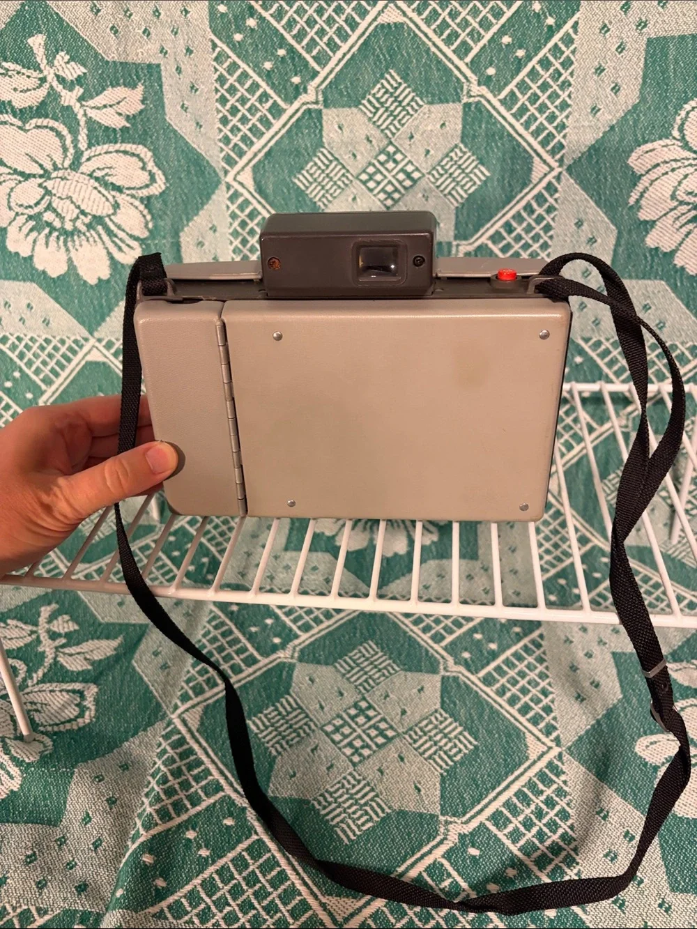 Polaroid Automatic 210 Land Camera with Black Strap